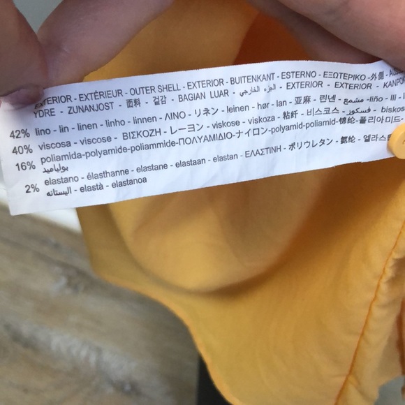 Zara Cut Out Linen Blend Dress - Picture 12 of 14